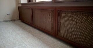 Установка экранов на радиаторы в Ухте в октябре